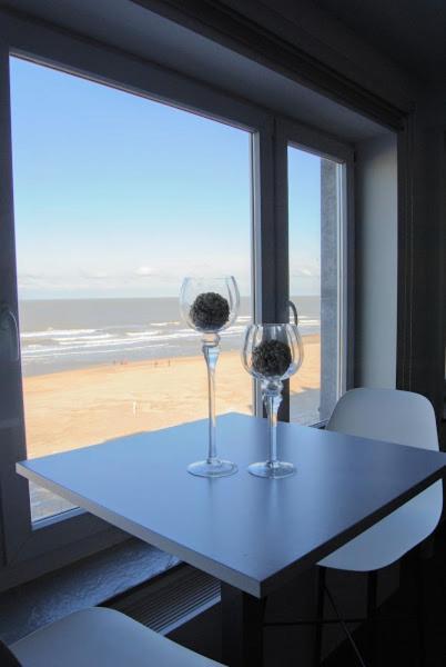 Modern Appartement Op De Zeedijk Met 2 Slaapkamers Te Oostende エクステリア 写真